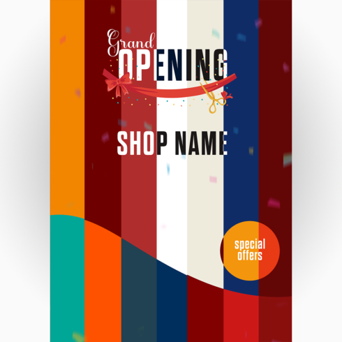 GRAND OPENING TEMPLATES cover image.