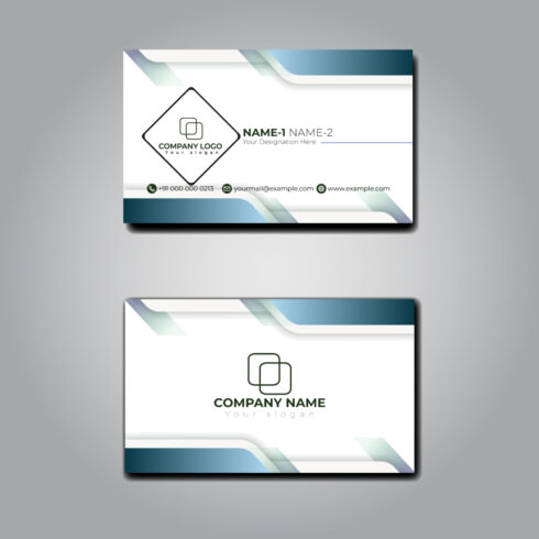 CORPORATE BUSINESS CARD Template cover image.