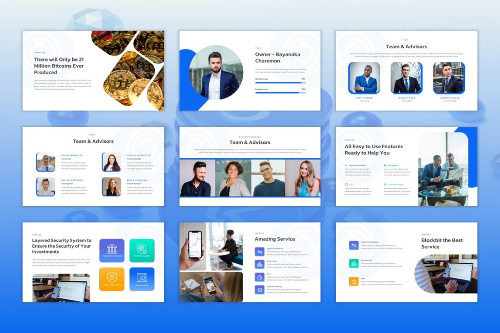 Blockbit - Cryptocurrency & Blockchain Google Slides Template ...