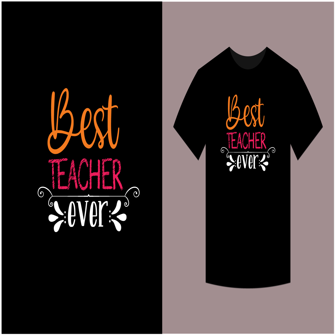 Teachers day T Shirt cover image.