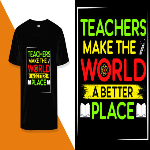 Teachers day T Shirt cover image.