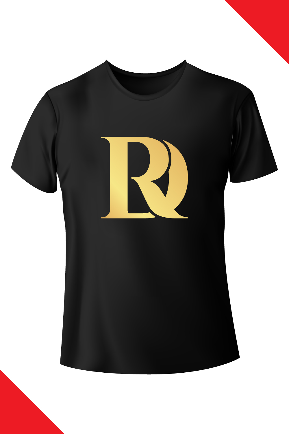 RD LOGO DESIGN AND T-SHIRT pinterest preview image.