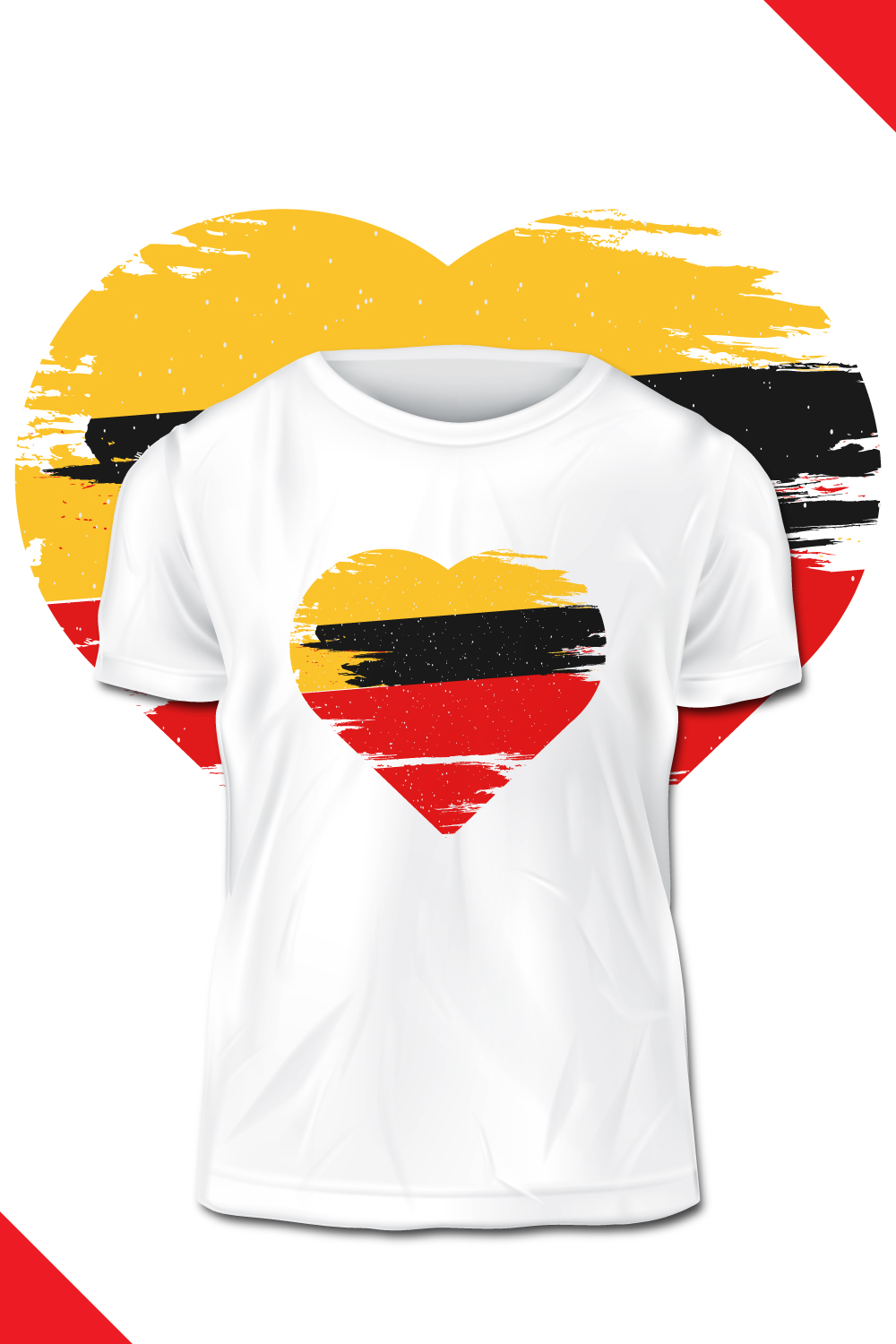 Germany T-shirt Design pinterest preview image.