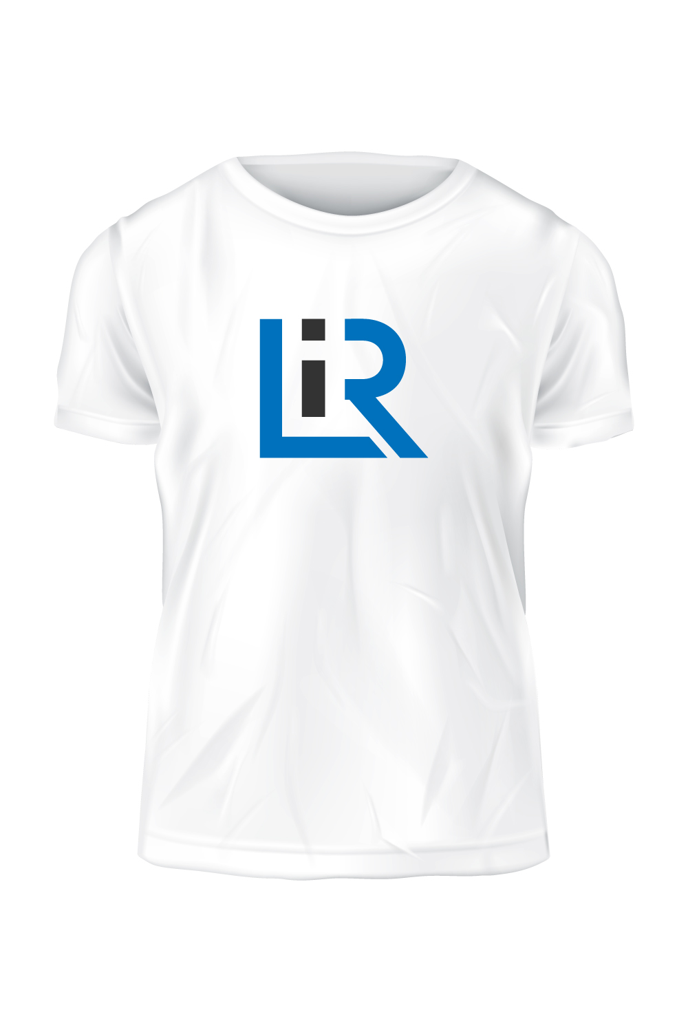 LiR logo design pinterest preview image.