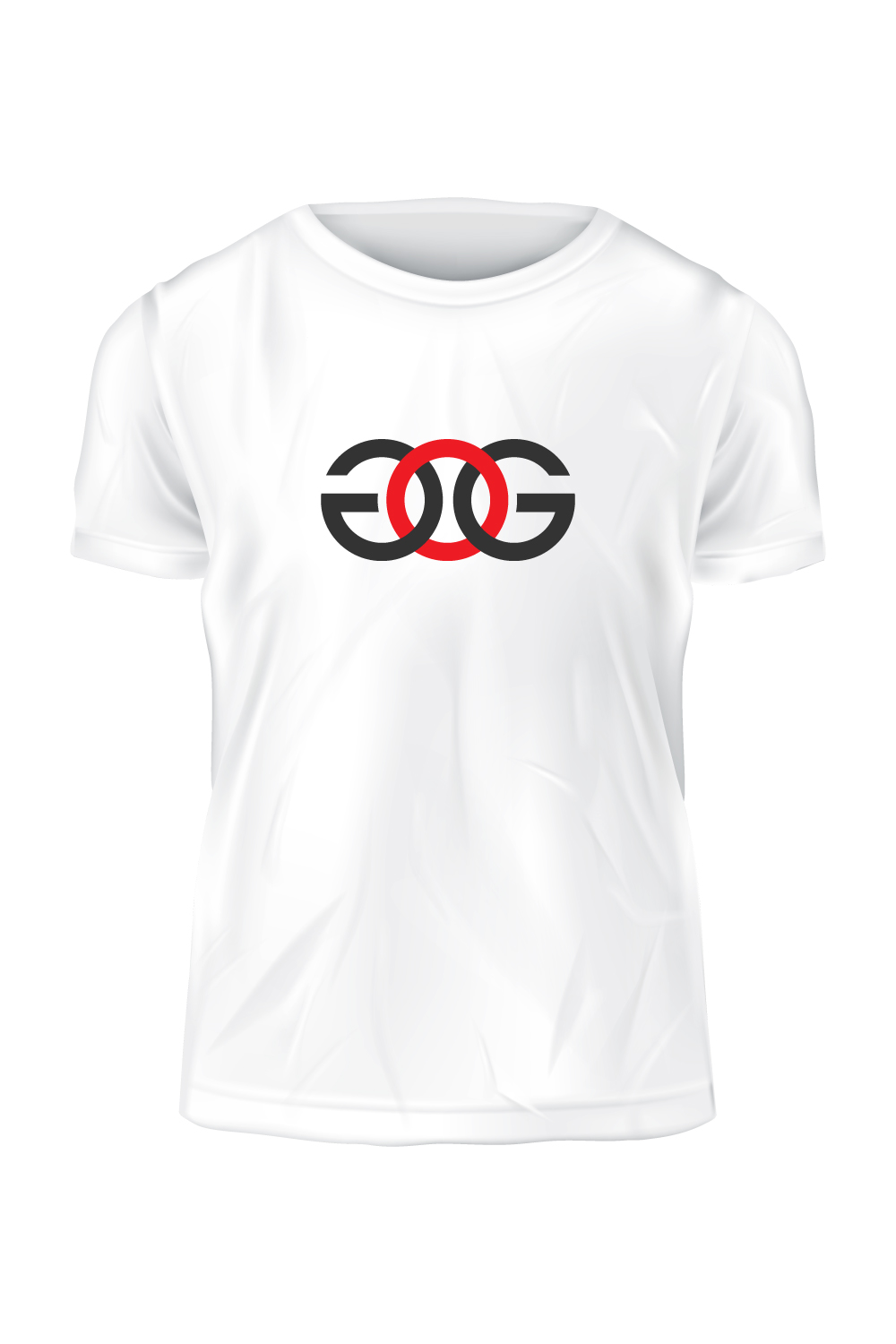 GOG logo design and T-shirt pinterest preview image.
