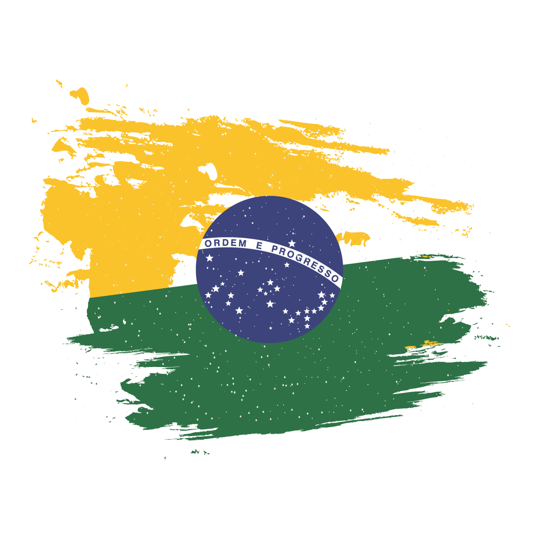 Brazil T-shirt Design preview image.