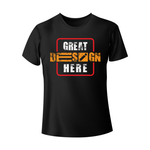 Professional T-shirt design cover image.