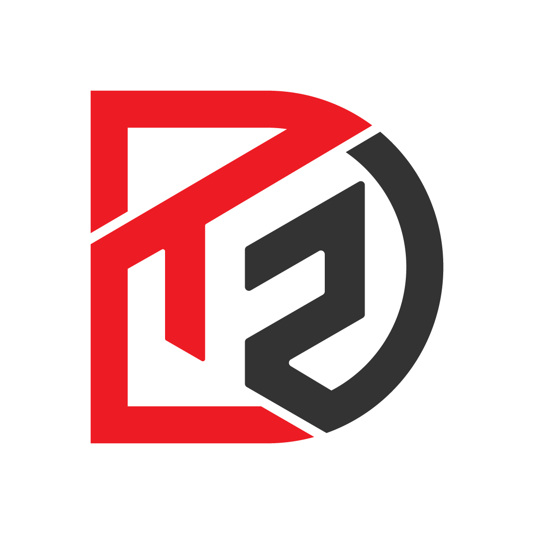 DTR Logo design preview image.