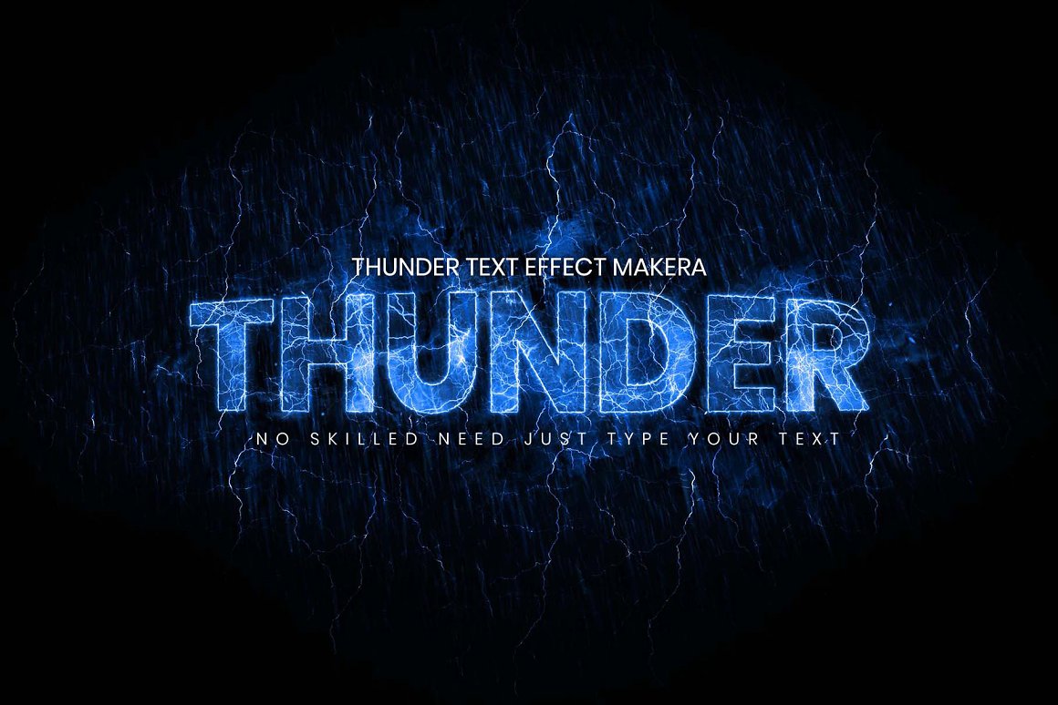 thunder text effect maker 951