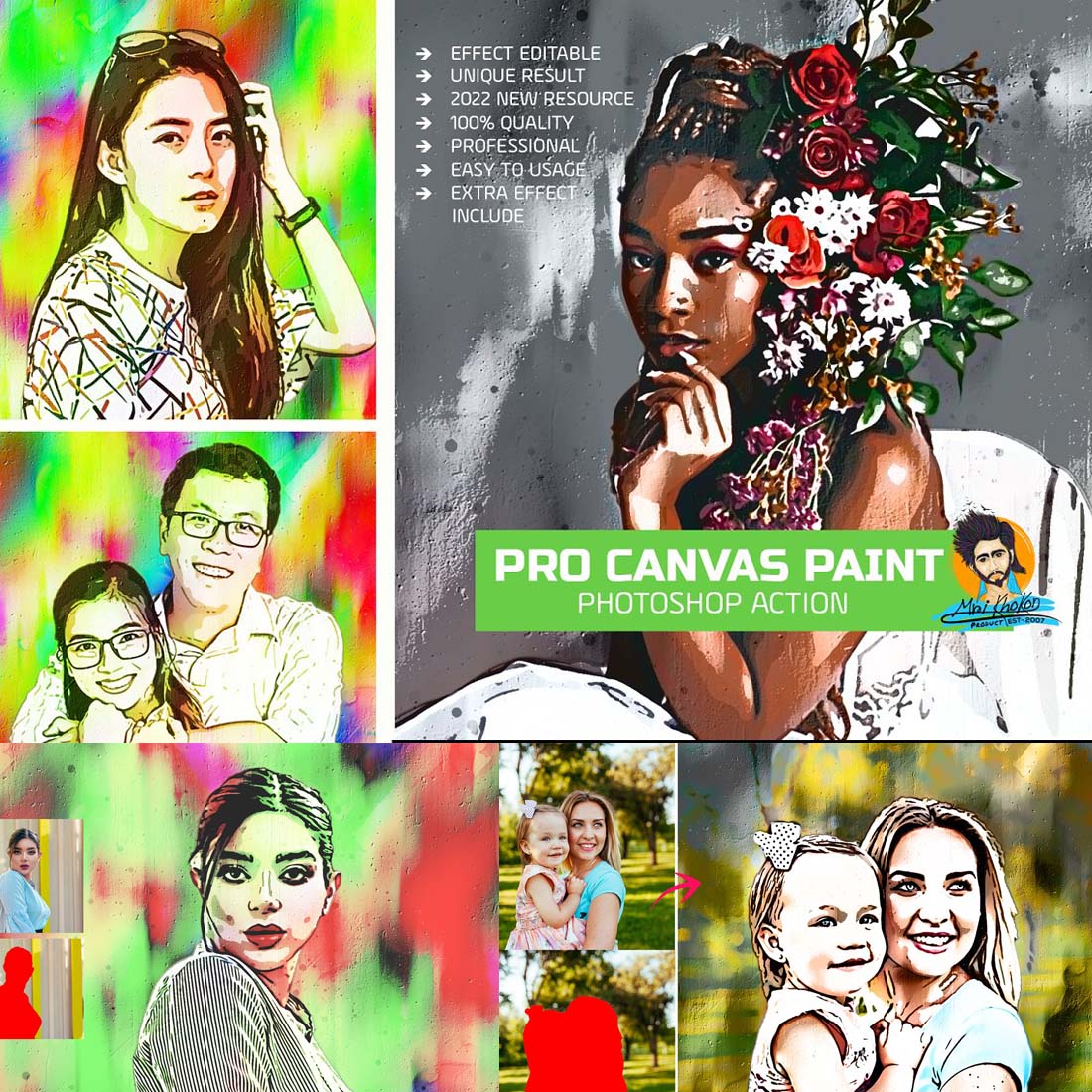 Pro Canvas Paint Effect cover image.