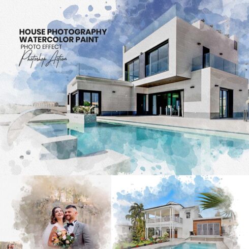 House Photography Watercolor Paint cover image.