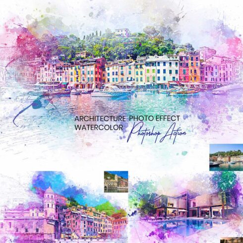 Architecture Watercolor Drawing cover image.