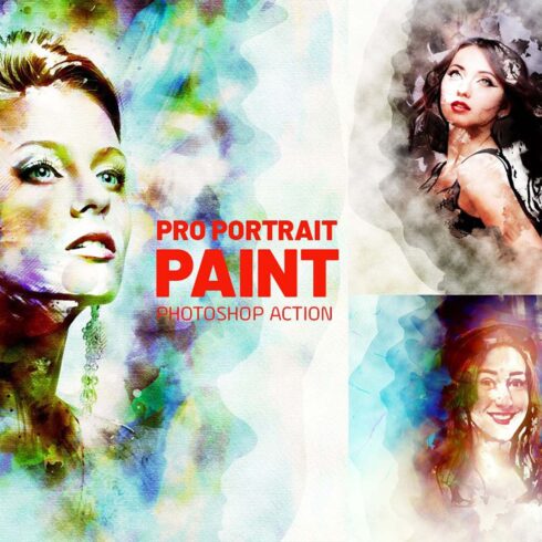 PRO Portrait Paint Effect cover image.