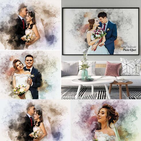 Wedding Photoshop Photo Effect cover image.