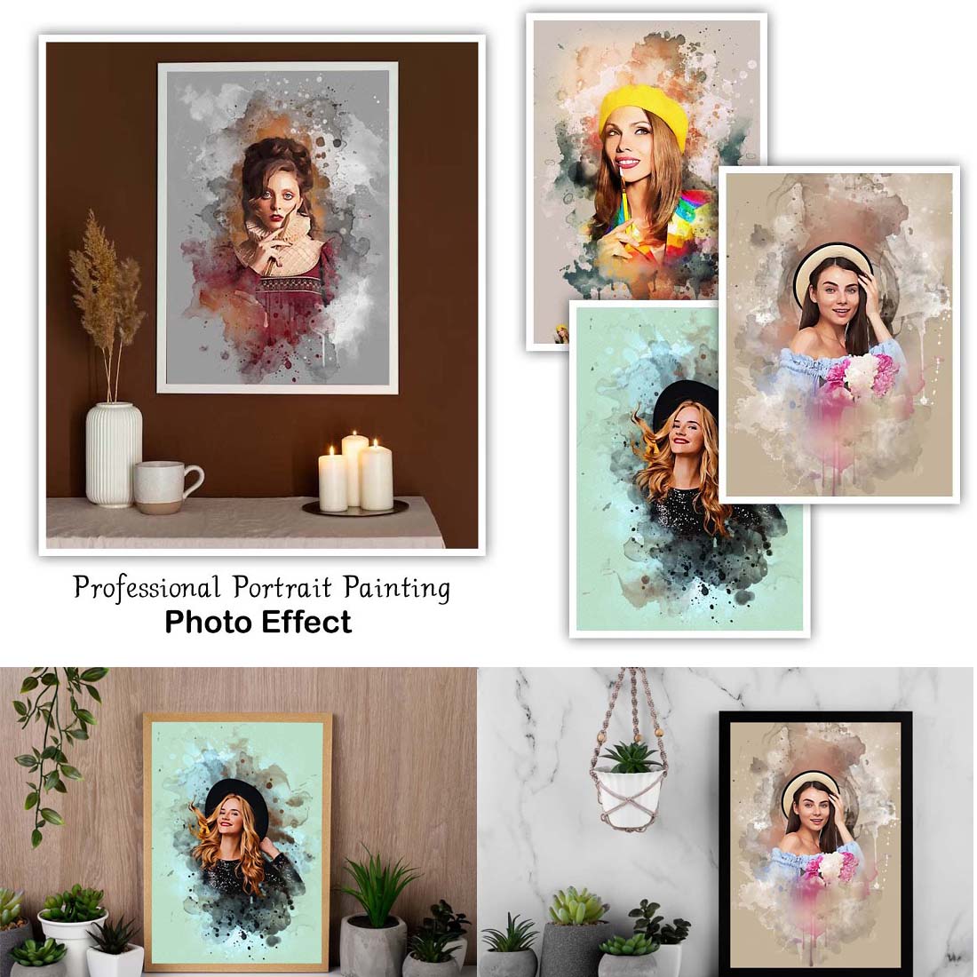 Professional portrait Painting Photo cover image.