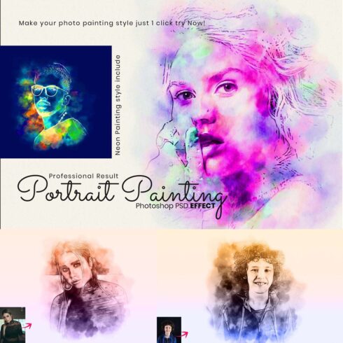 Portrait Painting Effect cover image.