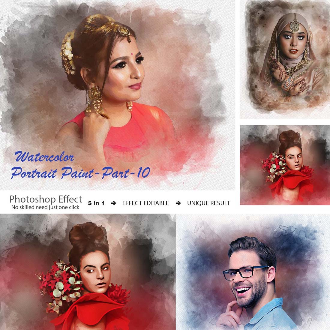 Photoshop Photo effect cover image.