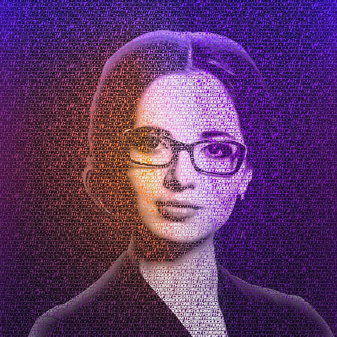 Easy Typography Portrait Effect preview image.