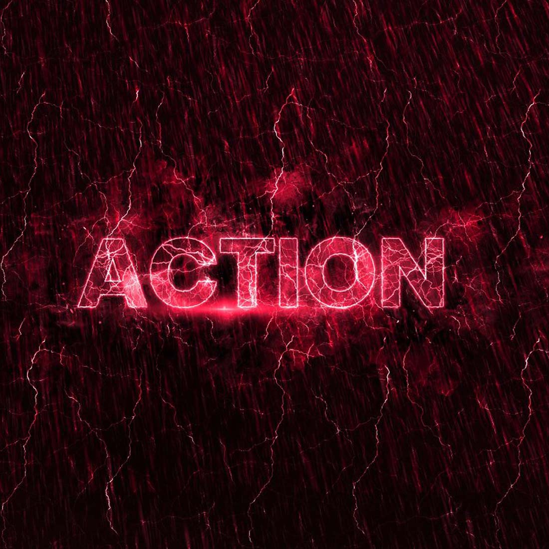 Thunder Text Effect Maker preview image.