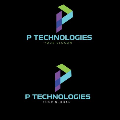 P Technologies Brand Logo Design cover image.