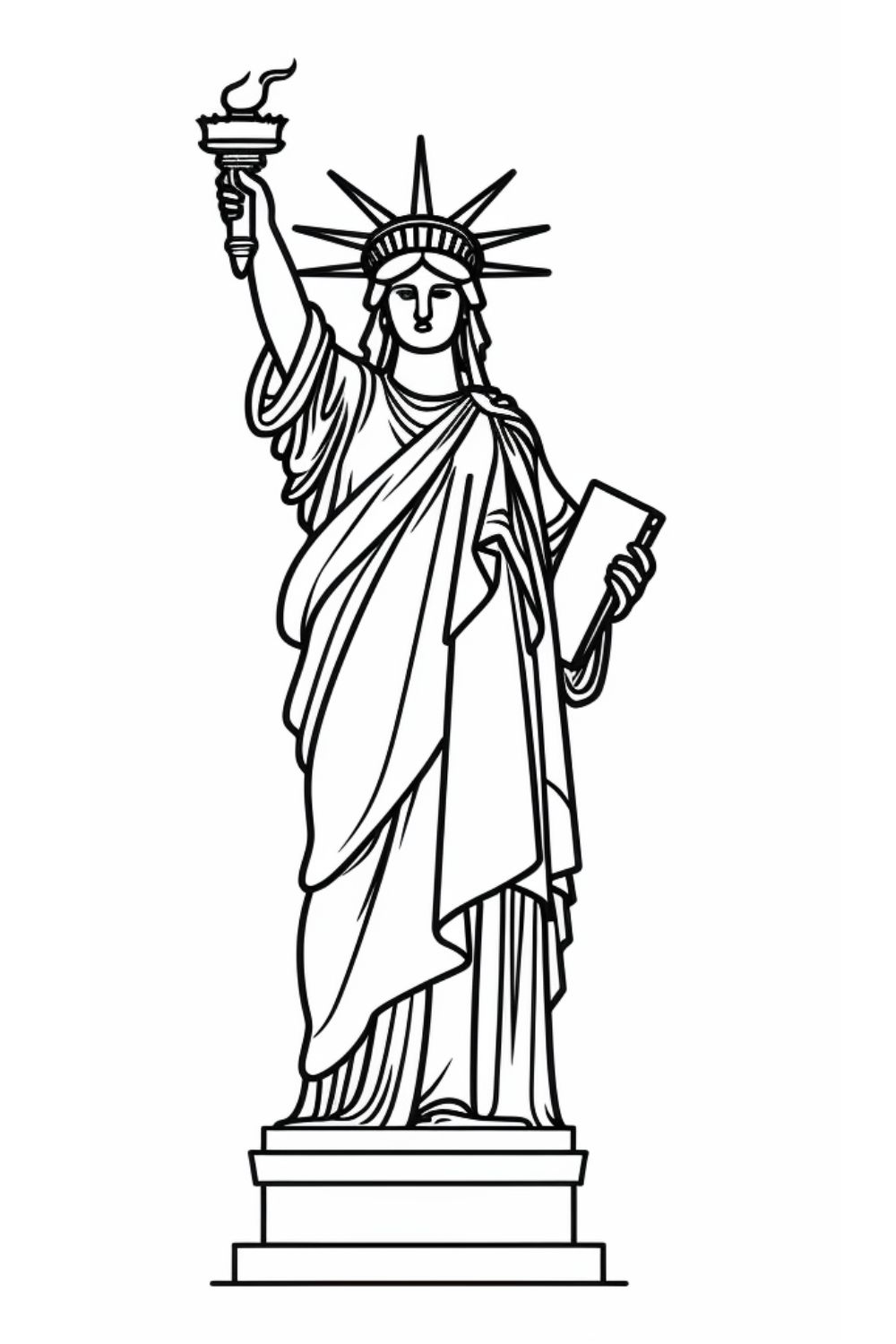 Sculptures coloring pages pinterest preview image.