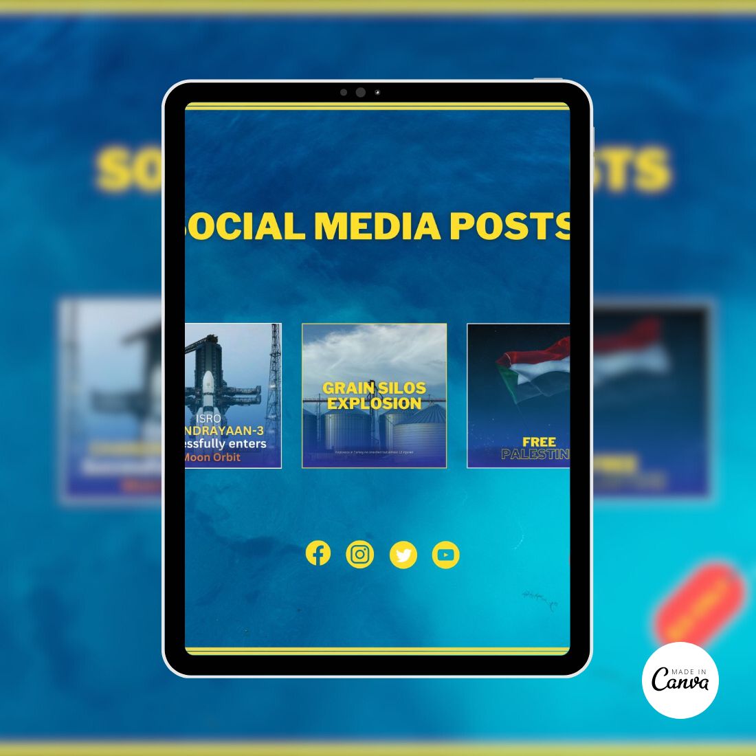 Social media Template design $9-only preview image.