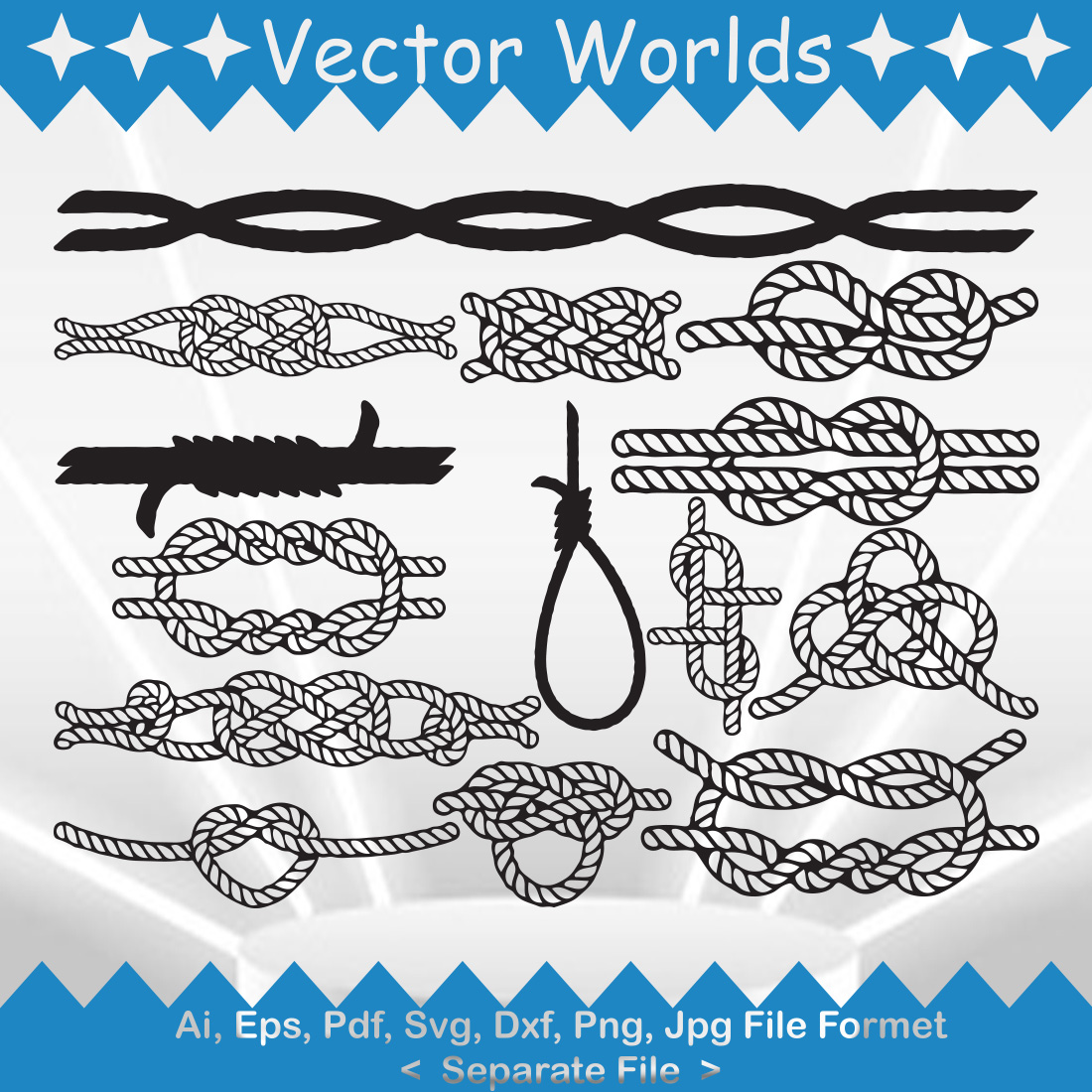 Roll of ship rope flat cartoon Royalty Free Vector Image