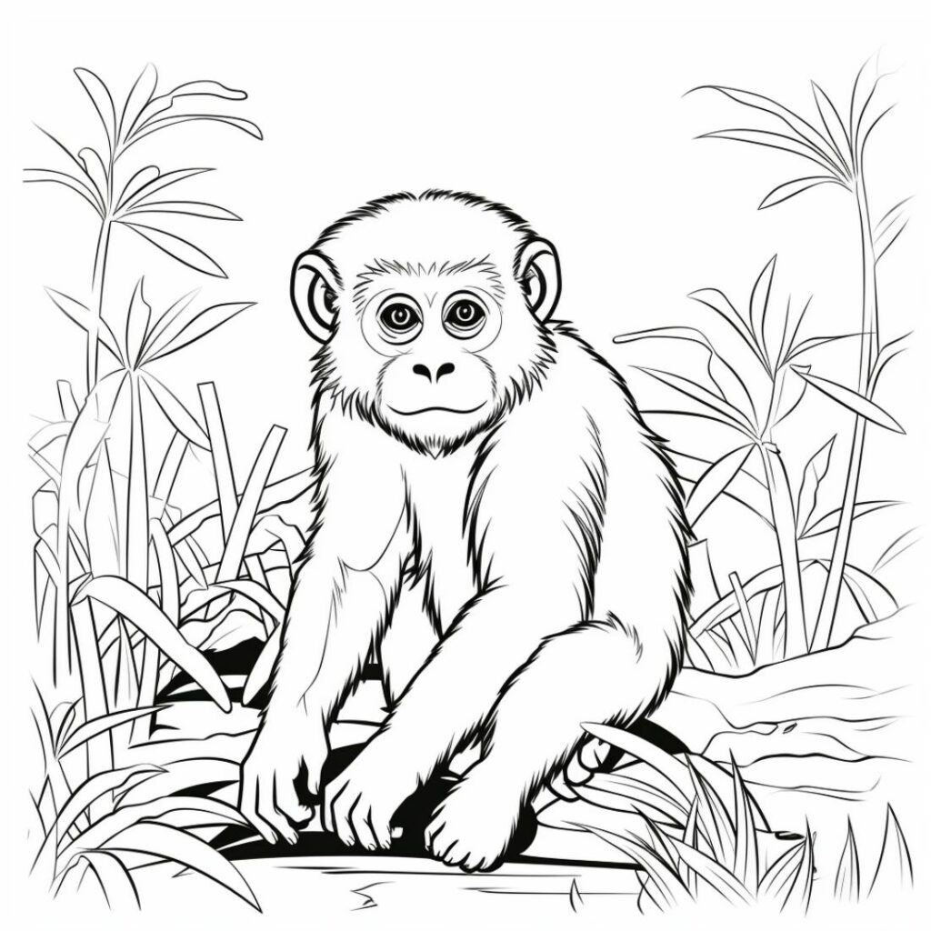 Wildlife coloring pages - MasterBundles