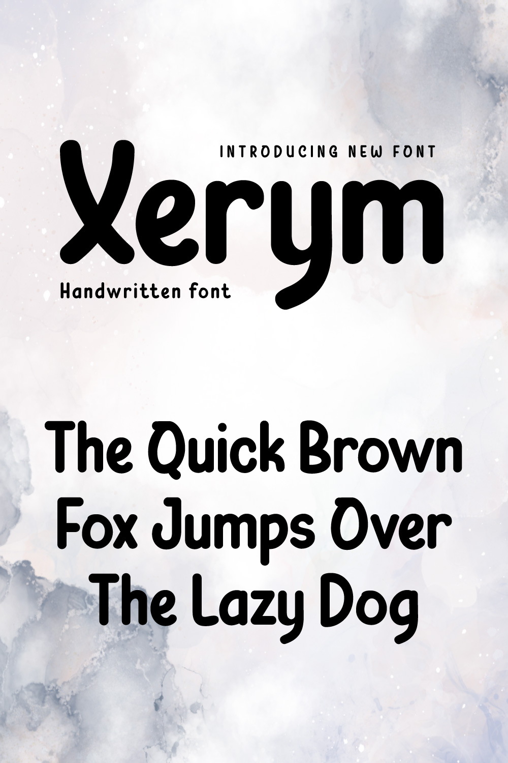 Xerym | Handwriting Display pinterest preview image.