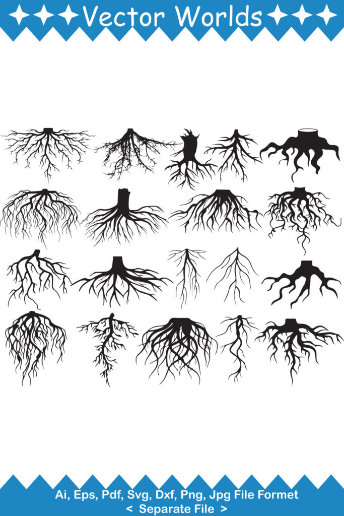 Roots SVG Vector Design - MasterBundles
