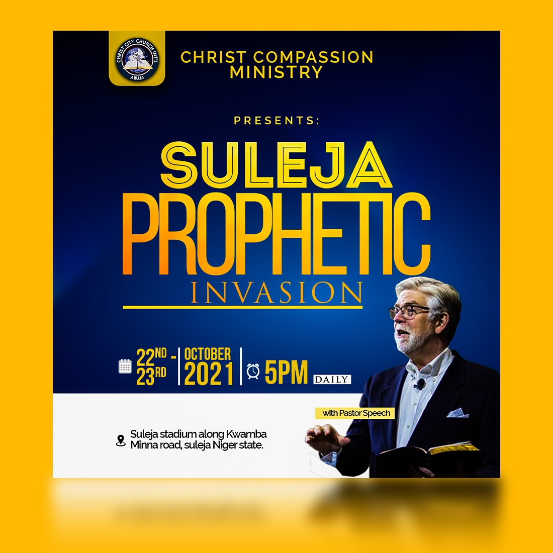 CHURCH FLYER TEMPLATE DESIGN cover image.