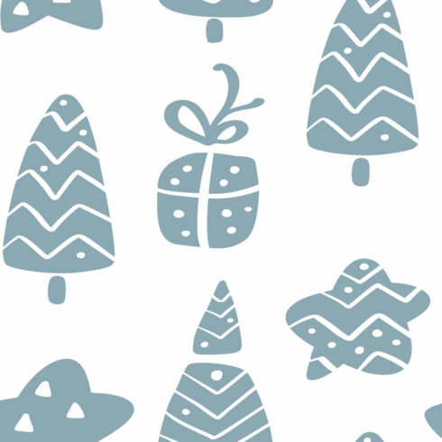 Christmas Pattern Design in Vector cover image.