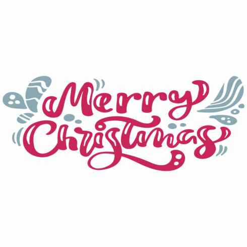 Christmas Lettering Quotes Design in Vector cover image.