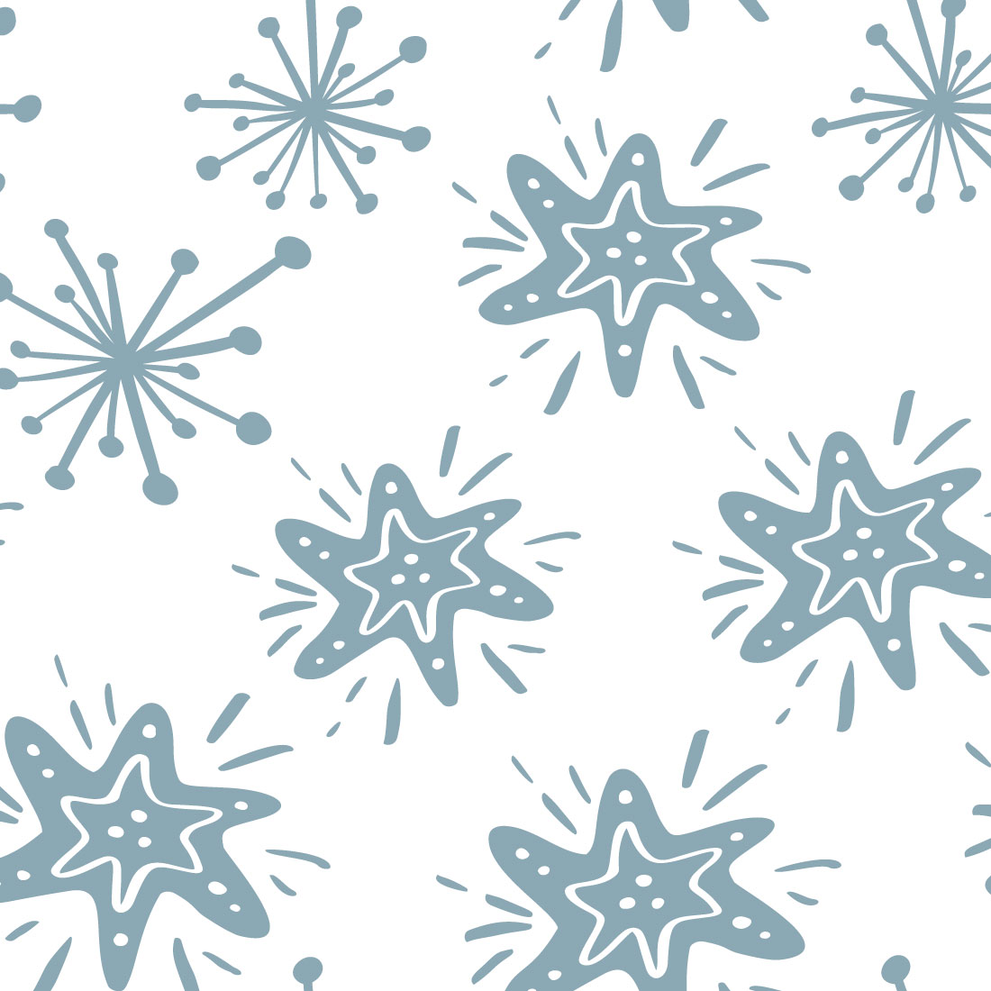 Christmas Pattern Design in Vector preview image.