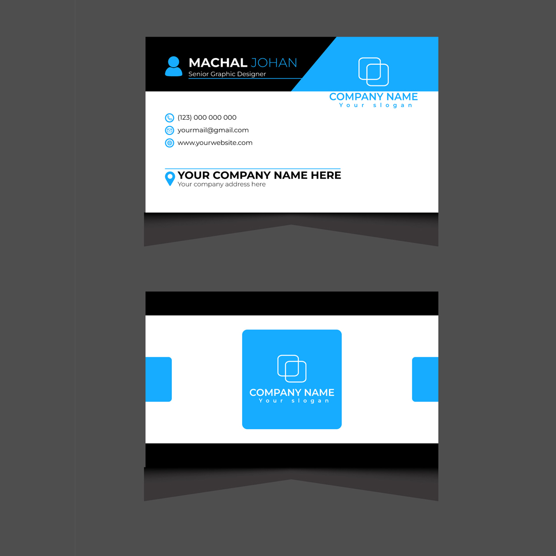 Business Card Design preview image.