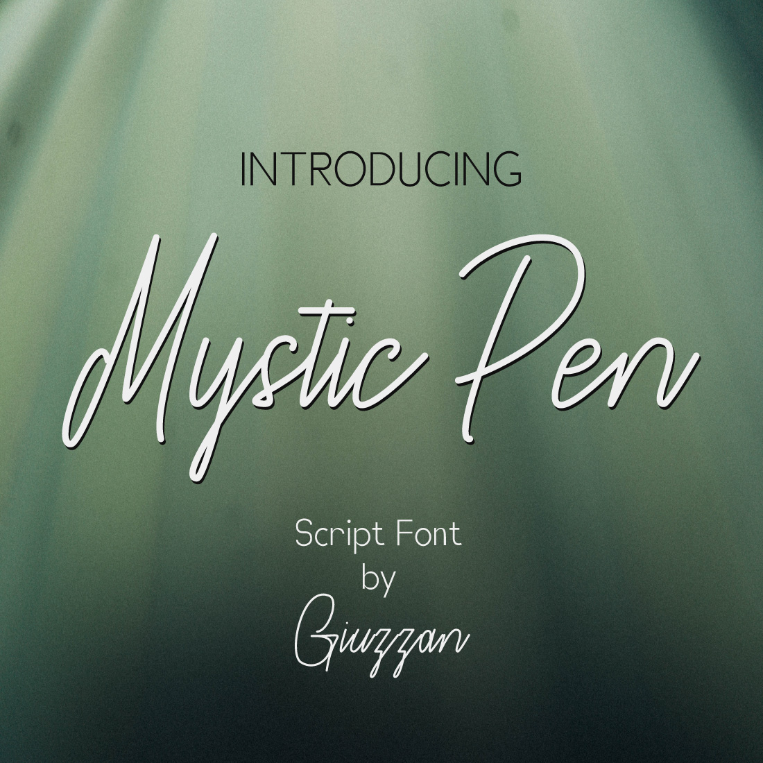 Mystic Pen | Script Font cover image.