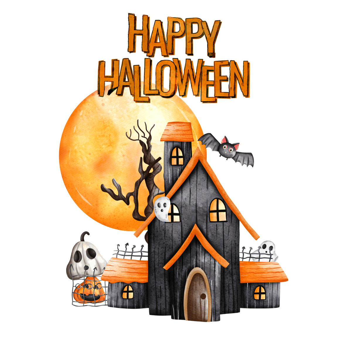 5 Stickers Halloween Bundle cover image.