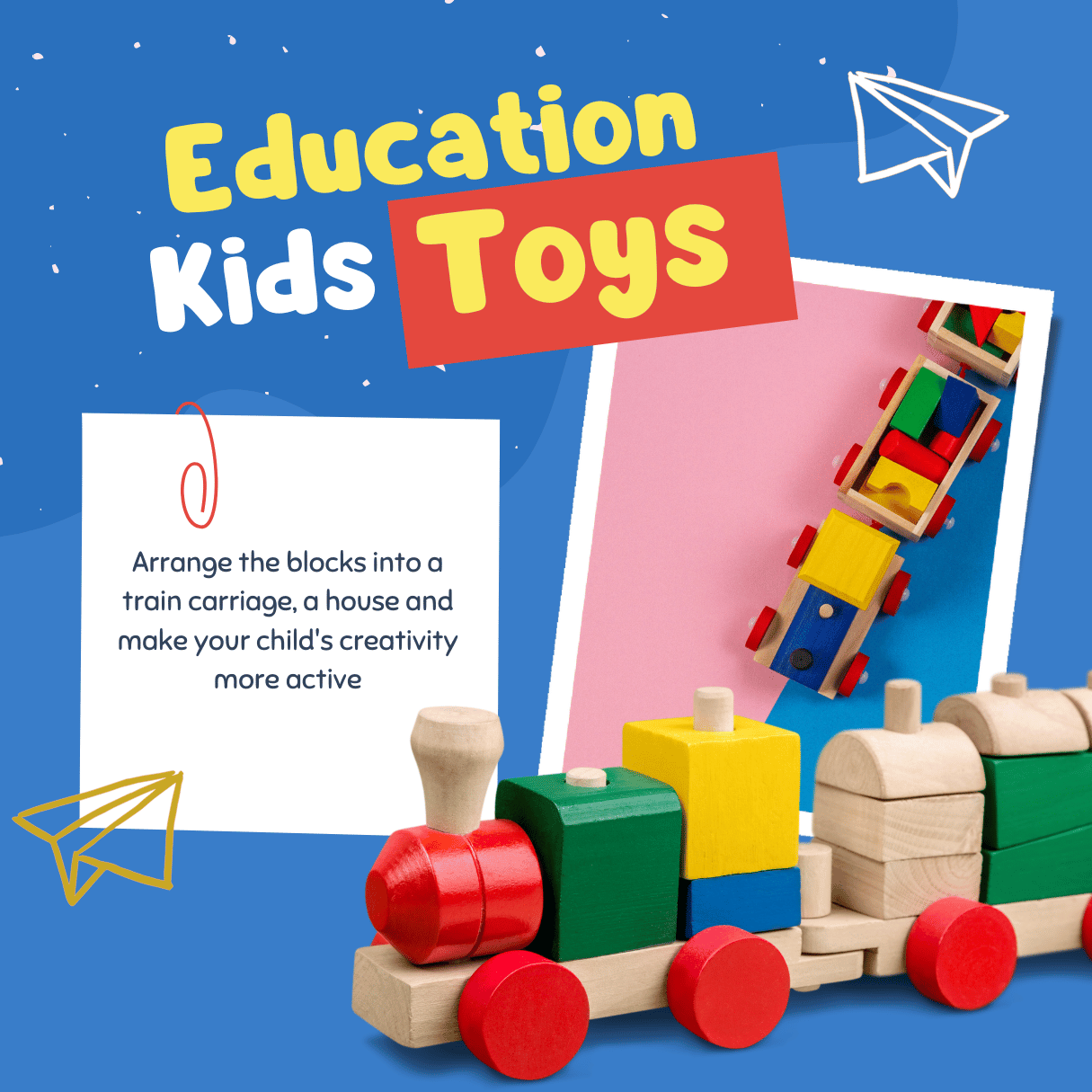 Education Toys pinterest preview image.