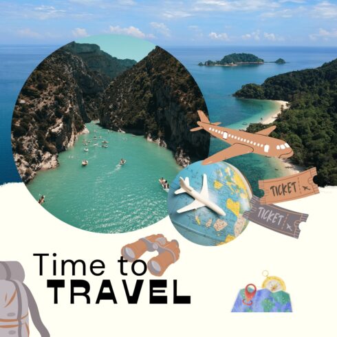 5 Travel Templates Bundle cover image.