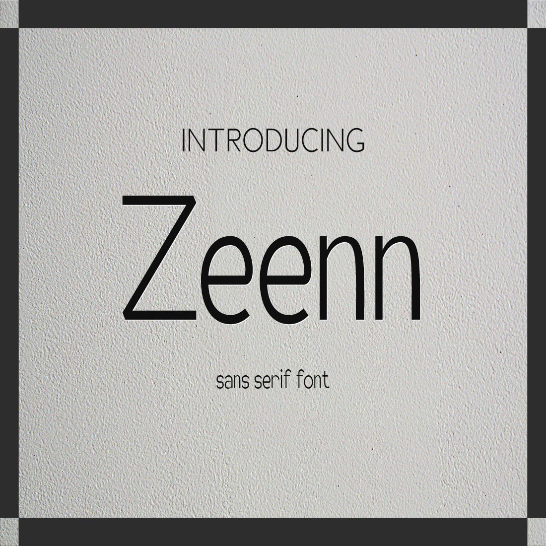 Zeenn | Sans Serif Font cover image.