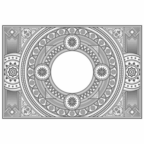 Rectangle Ornamental Frames in Vector cover image.