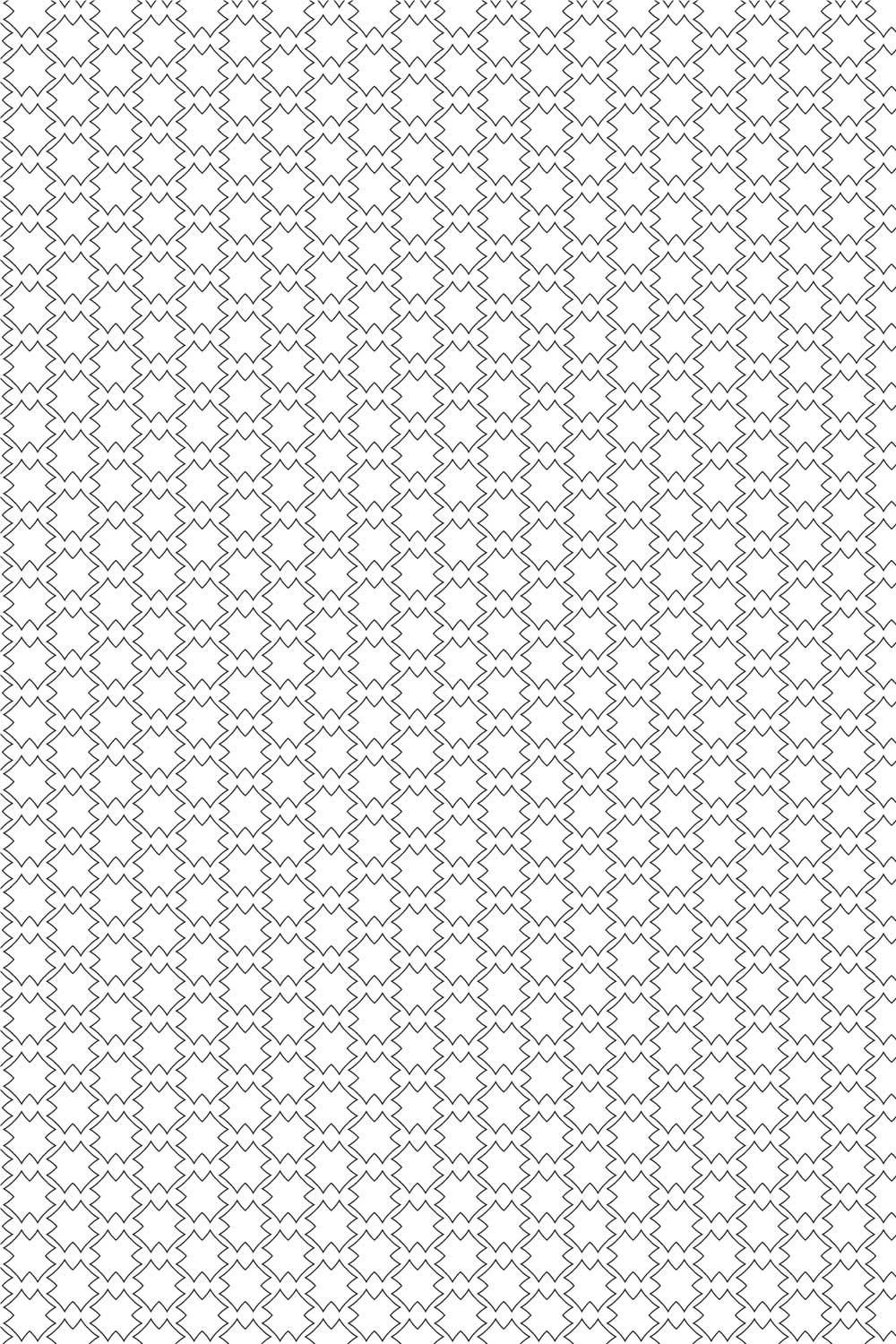 Black Patterns in Vector pinterest preview image.