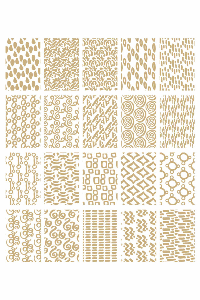 20 Beige Patterns in Vector - MasterBundles