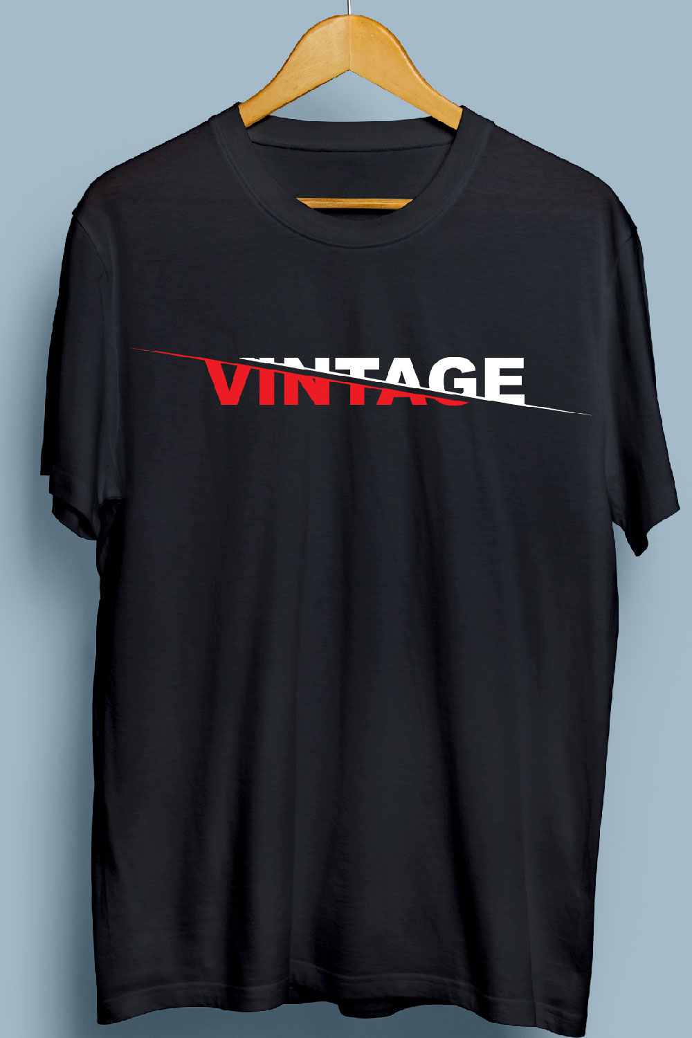 Vintage t shirt design pinterest preview image.