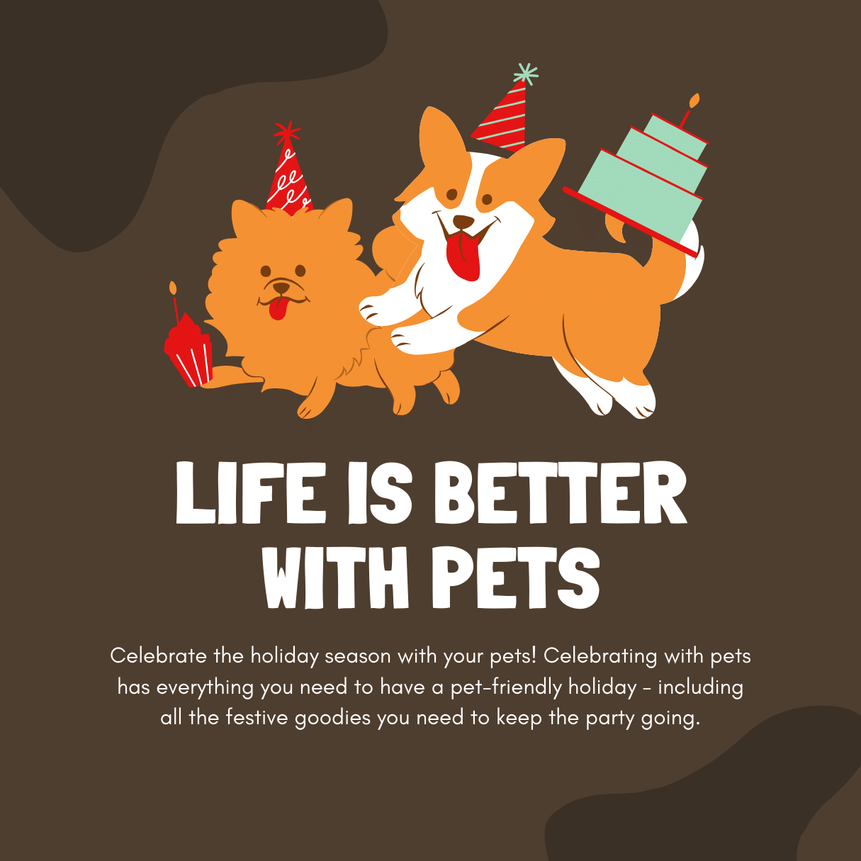 5 Pets Templates Bundle preview image.