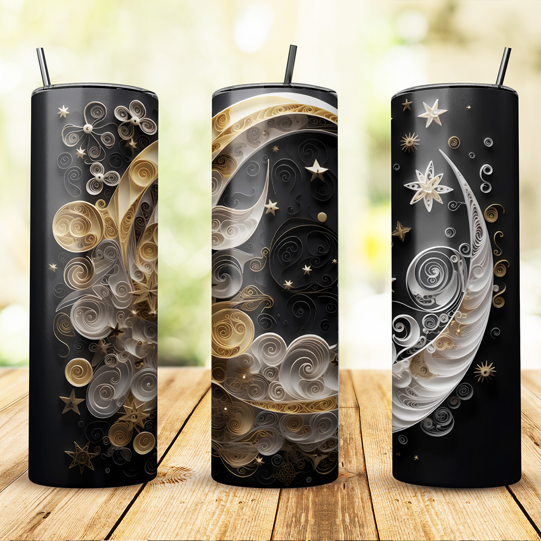 Bright Night Tumbler preview image.