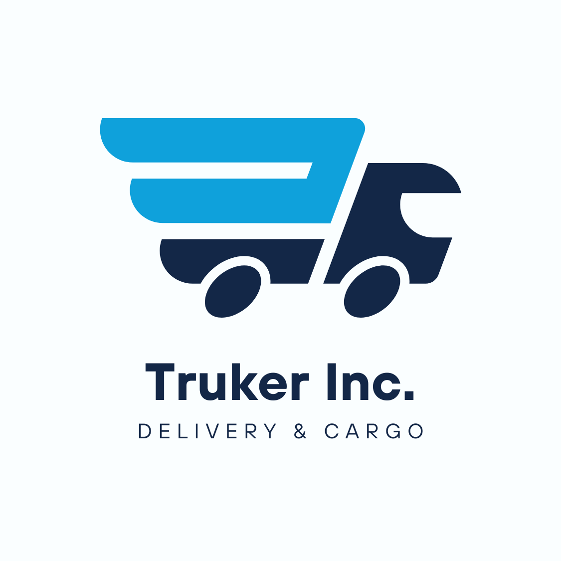 5 Trucking Logos Templates Bundle preview image.