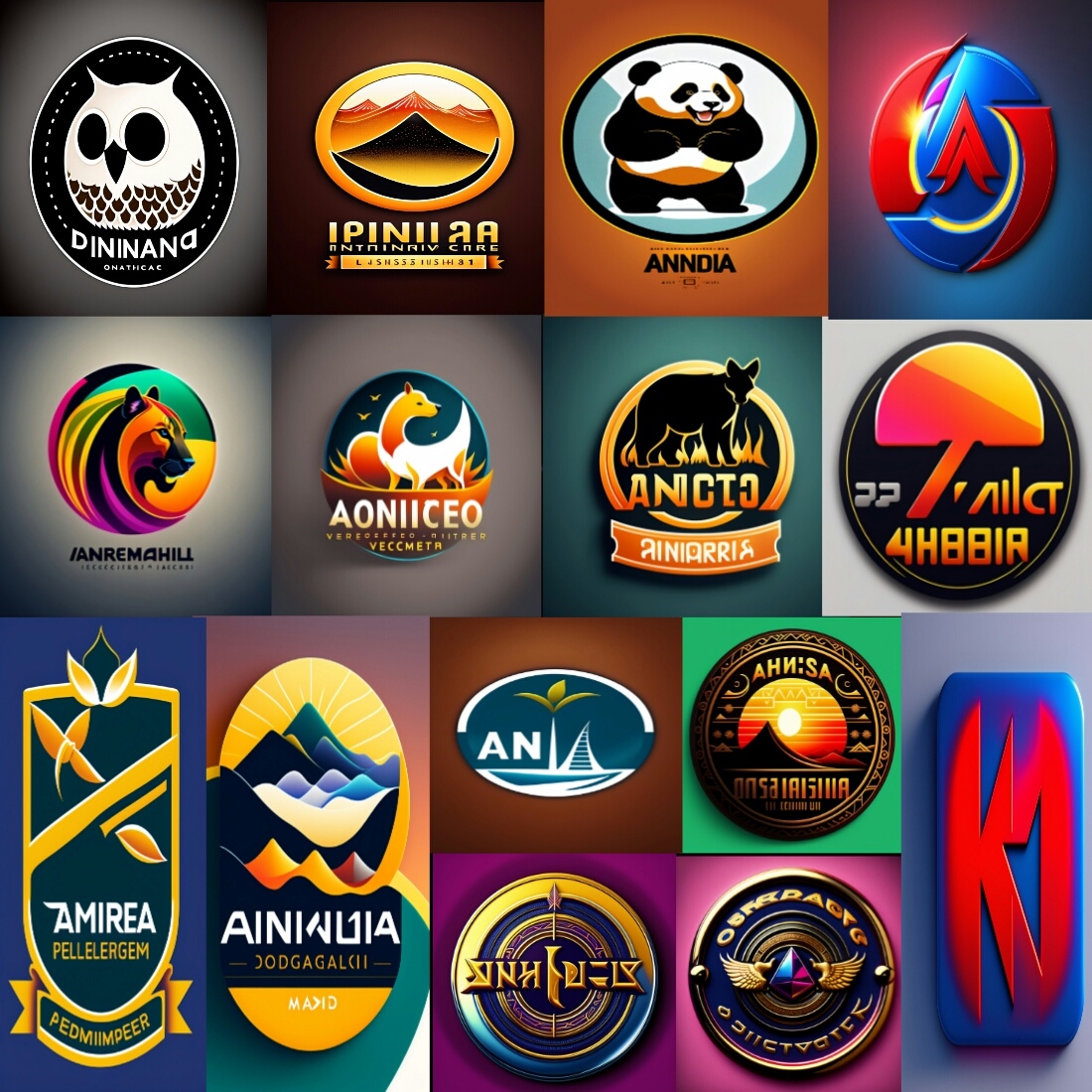 Top 15 most Animated Graphic logo Design cover image.