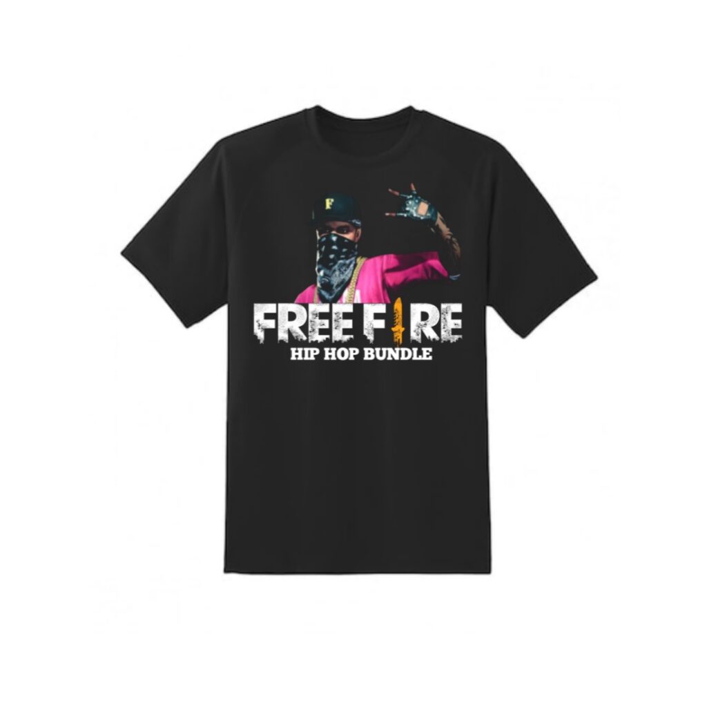 Free fire hip hop bundle T-shirt design - MasterBundles