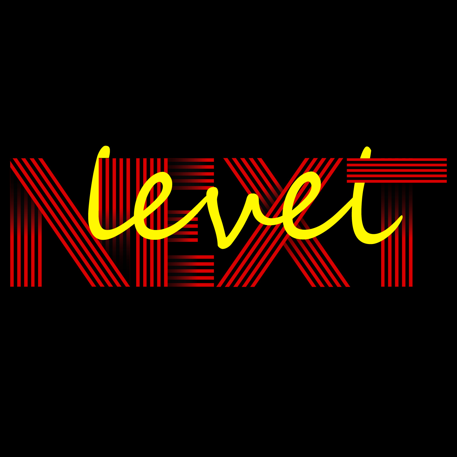 NEXT LEVEL T-SHIRT DESIGN pinterest preview image.